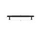 Soho - 195mm Matte Black Handle (Premium Solid Brass Construction)