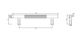 Soho - 132mm Brushed Nickel Handle (Premium Solid Brass Construction)