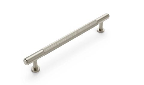 Soho - 291mm Brushed Nickel Handle (Premium Solid Brass Construction)