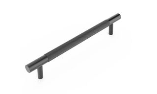 Nord - 200mm Gun Metal Handle (Premium Solid Brass Construction)
