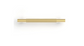 Nord - 165mm Brushed Brass Handle (Premium Solid Brass Construction)
