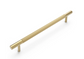 Nord - 280mm Brushed Brass Handle (Premium Solid Brass Construction)