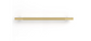 Nord - 280mm Brushed Brass Handle (Premium Solid Brass Construction)