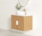 Laguna Mark II 600mm Woodland Oak Wall Hung Vanity