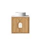 Laguna Mark II 600mm Woodland Oak Wall Hung Vanity