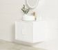 Laguna Mark II 600mm Matte White Wall Hung Vanity