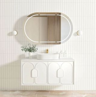 Laguna Mark II 1200mm Matte White Wall Hung Vanity