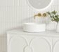 Laguna Mark II 1500mm Matte White Wall Hung Vanity
