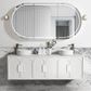 Laguna Mark II 1800mm Matte White Wall Hung Vanity