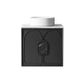 Laguna Mark II 600mm Black Oak Wall Hung Vanity
