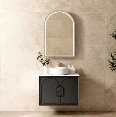 Laguna Mark II 750mm Black Oak Wall Hung Vanity