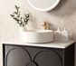Laguna Mark II 750mm Black Oak Wall Hung Vanity