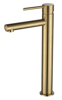 Star Mini PVD Brushed Bronze 25mm High Rise Basin Mixer