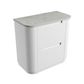 Curva Matte White 900 Floor Mount Vanity