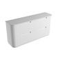 Curva Matte White 1800 Floor Mount Vanity