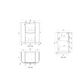 Varcelli 750 Floor Standing Vanity Cab Only