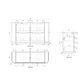 Varcelli 1500 Floor Standing Vanity Cab Only