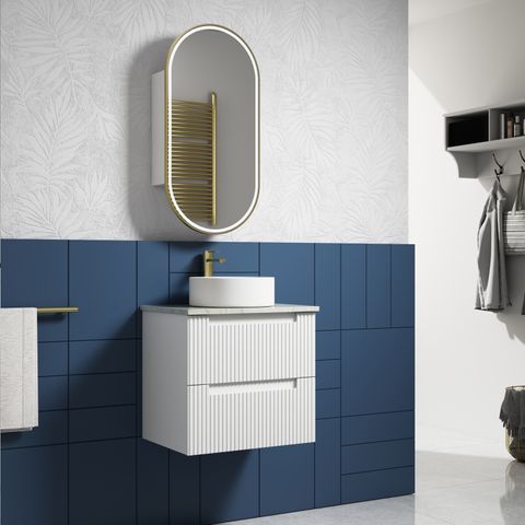 Neva 600 Wall Hung Vanity Cabinet Only