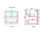Neva 600 Wall Hung Vanity Cabinet Only