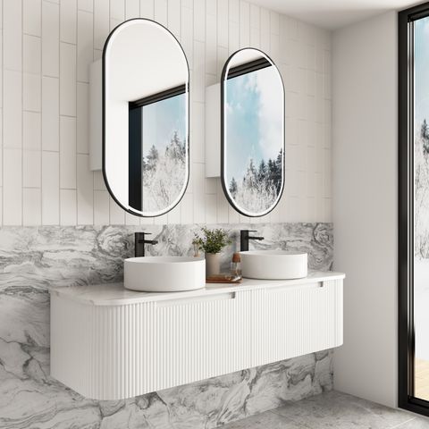 Savio 1500mm Wall Hung Vanity Cabinet Only