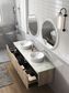 Calder 1800mm Double Wall Hung Vanity Cabinet Only