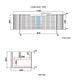 Petra Wall Hung Mark II Vanity Cab Only 1200mm