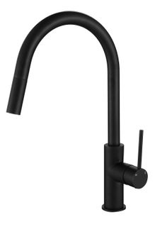 Star Mini Matte Black 35mm Pull Out Kitchen Mixer