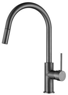 Star Mini Gun Metal 35mm Pull Out Kitchen Mixer