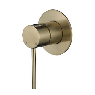 Star Mini PVD Brushed Bronze 35mm Shower Mixer