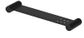 Mica Fluted Stainless Shelf - 400mm - Black