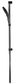 Mica Gunmetal Fluted Shower Head on Rail