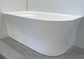 Kenai 1500 Matte White Left Corner Freestanding Bath