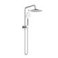 Star Compact Chrome Half Shower Column Set