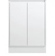 CABINET ONLY Sierra 600 Gloss White Slimline Vanity