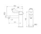 Dolce II Basin Mixer Chrome
