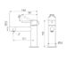 Dolce II Basin Mixer Gun Metal