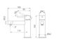 Dolce II Basin Mixer Matte Black