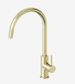 Dolce II Sink Mixer Brushed Gold