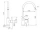 Dolce II Sink Mixer Chrome