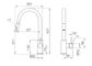 Dolce II Pull Out Sink Mixer Chrome