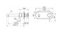 Dolce II Wall Basin/Bath Mixer Brushed Nickel