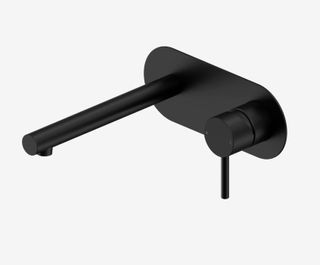 Dolce II Wall Basin/Bath Mixer Matte Black