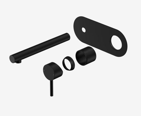 Dolce II Wall Basin/Bath Mixer Trim Kits Only Matte Black