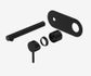 Dolce II Wall Basin/Bath Mixer Trim Kits Only Matte Black