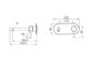 Dolce II Wall Basin/Bath Mixer Trim Kits Only Matte Black