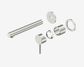 Dolce II Wall Basin/Bath Mixer Separate Back Plate Trim Kits Only Brushed Nickel