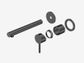 Dolce II Wall Basin/Bath Mixer Separate Back Plate Trim Kits Only Gun Metal