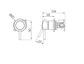 Dolce II Shower Mixer Gun Metal