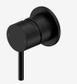 Dolce II Shower Mixer Matte Black