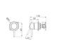 Dolce II Shower Mixer Matte Black